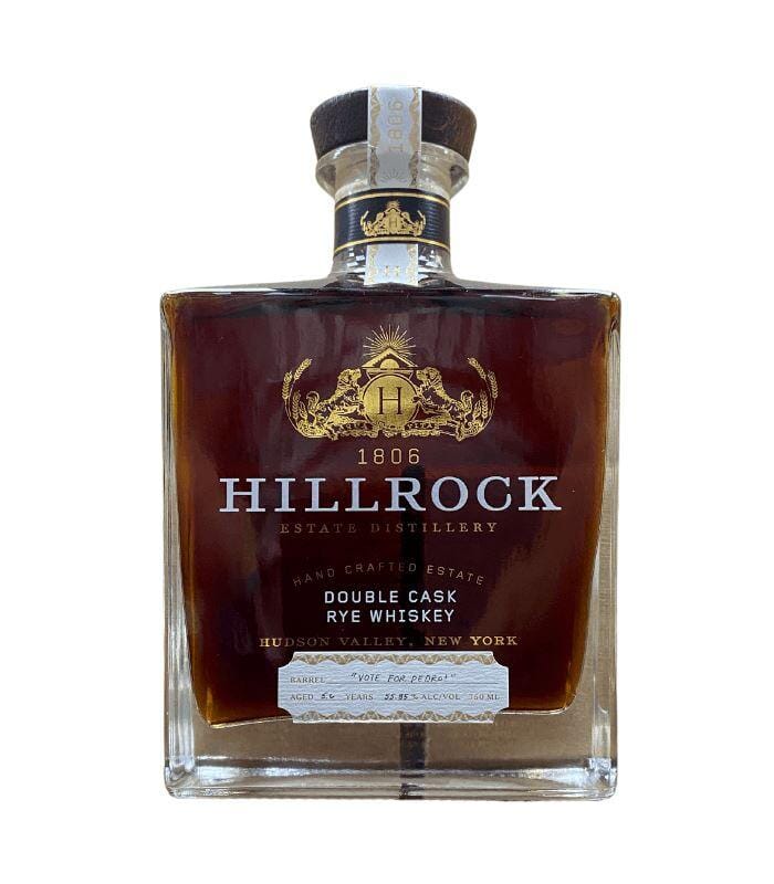 Buy Hillrock Double Cask Rye Whiskey PX Cask Finish 750mL Online - The Barrel Tap Online Liquor Delivered