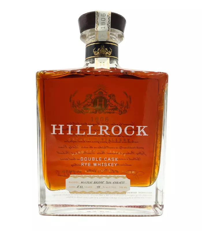 Buy Hillrock Double Cask Rye Whiskey Wiltsie Bridge 750mL Online - The Barrel Tap Online Liquor Delivered
