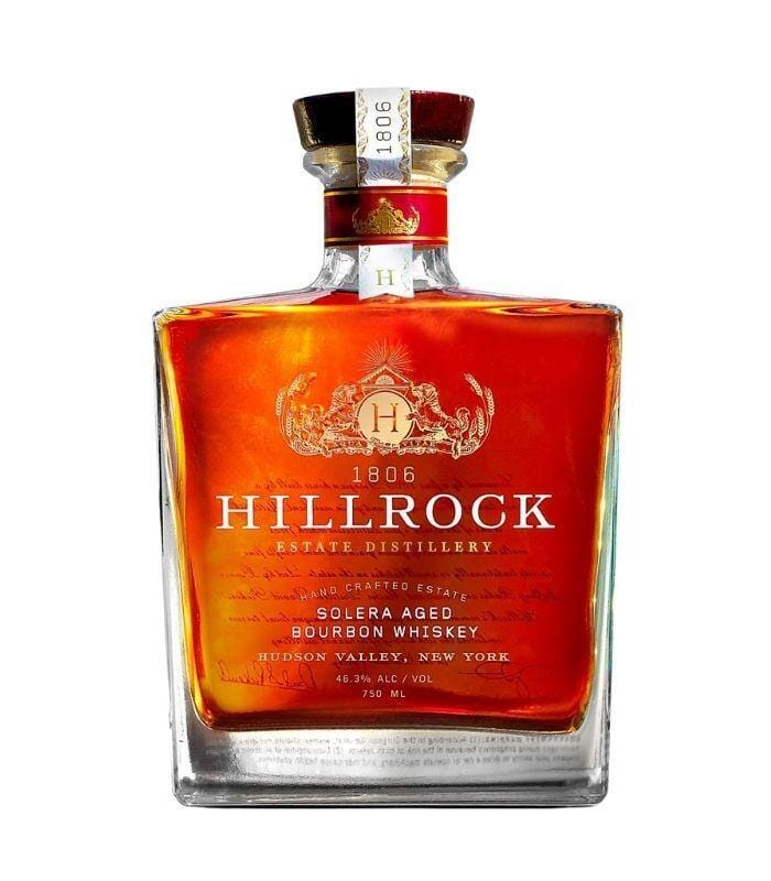 Buy Hillrock Solera Aged Bourbon Whiskey Napa Cabernet Cask Finish 750mL Online - The Barrel Tap Online Liquor Delivered