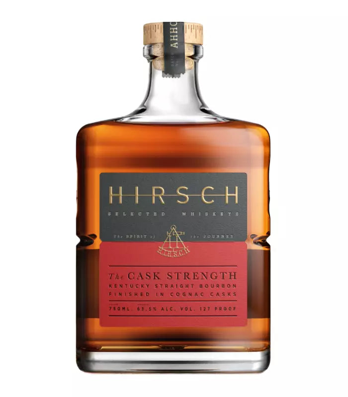 Buy Hirsch The Cask Strength Straight Bourbon 750mL Online - The Barrel Tap Online Liquor Delivered