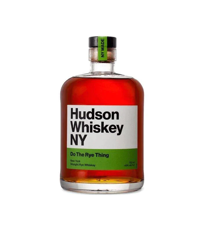 Buy Hudson Whiskey NY Do The Rye Thing Straight Bourbon Whiskey 750mL Online - The Barrel Tap Online Liquor Delivered