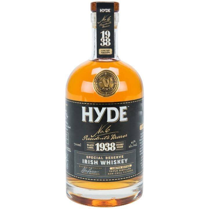 Buy Hyde No. 6 President's Reserve Irish Whisky 750mL Online - The Barrel Tap Online Liquor Delivered