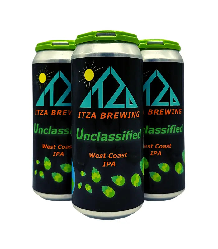 Buy Itza Brewing Unclassified West Coast IPA 4-Pack Online - The Barrel Tap Online Liquor Delivered