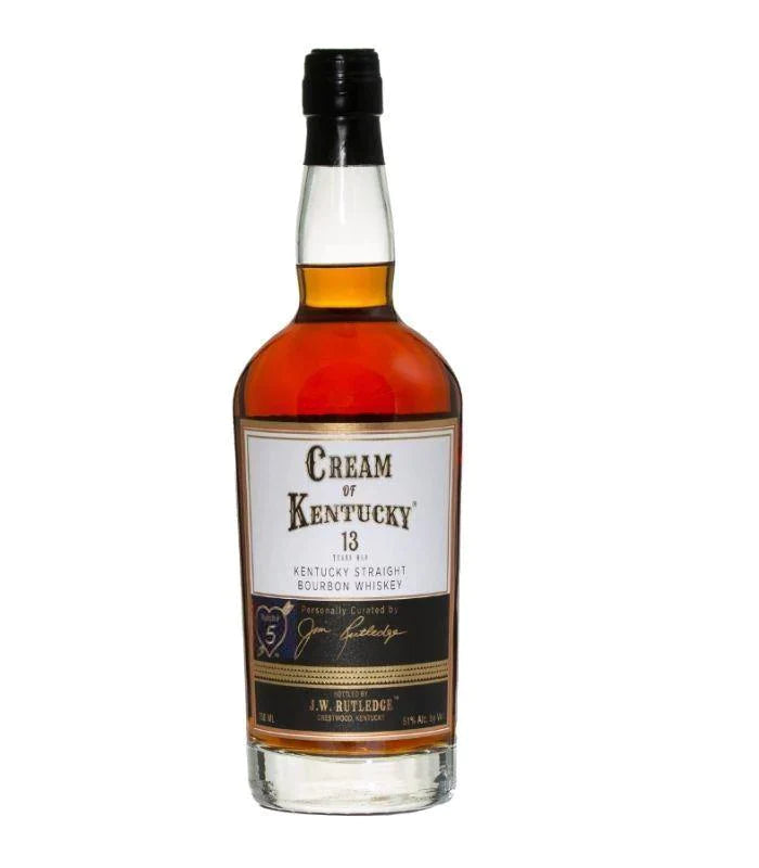 Buy J. W. Rutledge Cream of Kentucky 13 Year Old Batch 5 Bourbon Whiskey 750mL Online - The Barrel Tap Online Liquor Delivered