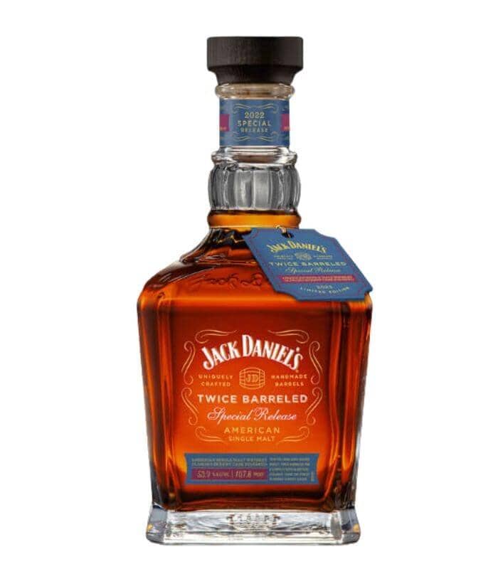 Buy Jack Daniel’s Single Barrel 2022 Special Release Twice Barreled American Single Malt 750mL Online - The Barrel Tap Online Liquor Delivered