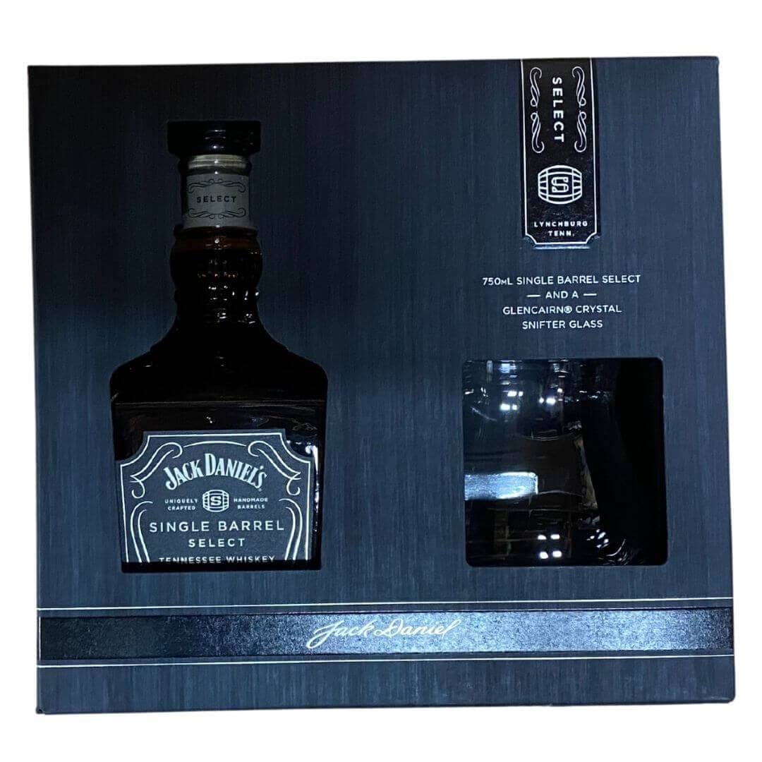 Buy Jack Daniel's Single Barrel Select Tennessee Whiskey Gift Set w/ Snifter Glass Online - The Barrel Tap Online Liquor Delivered