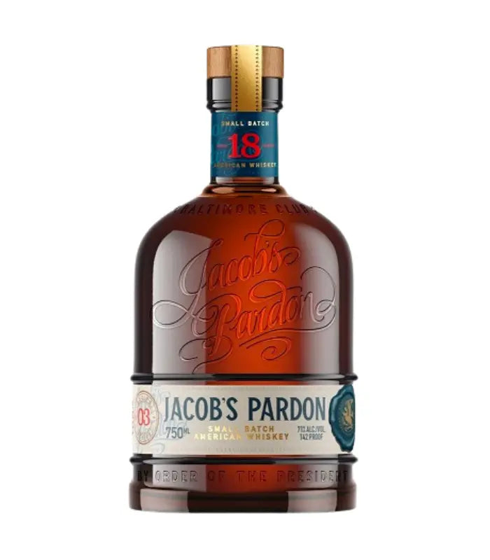 Buy Jacobs' Pardon 18 Year Small Batch Recipe #3 750mL Online - The Barrel Tap Online Liquor Delivered
