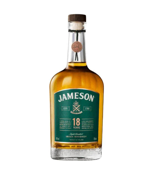 Buy Jameson 18 Years Irish Whiskey 750mL Online - The Barrel Tap Online Liquor Delivered