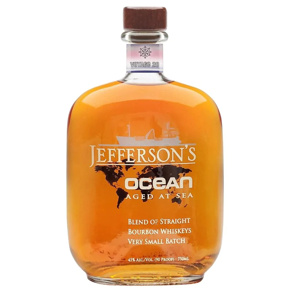 Buy Jefferson’s Ocean Aged At Sea Voyage 20 750ml Online - The Barrel Tap Online Liquor Delivered