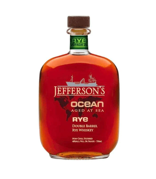 Jefferson's Ocean Aged At Sea Voyage 26 Double Barrel Rye Whiskey