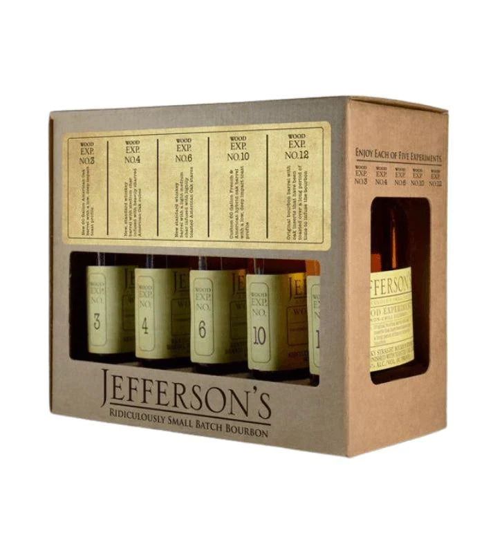 Buy Jefferson's Straight Bourbon Wood Experiment Combo Online - The Barrel Tap Online Liquor Delivered