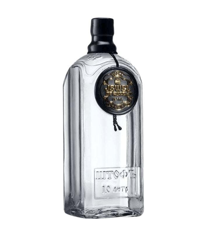 Buy Jewel of Russia Ultra Black Label Vodka 1L Online - The Barrel Tap Online Liquor Delivered