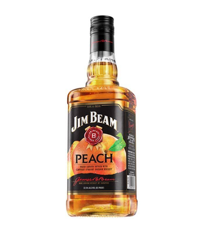 Buy Jim Beam Peach Bourbon 750mL Online - The Barrel Tap Online Liquor Delivered