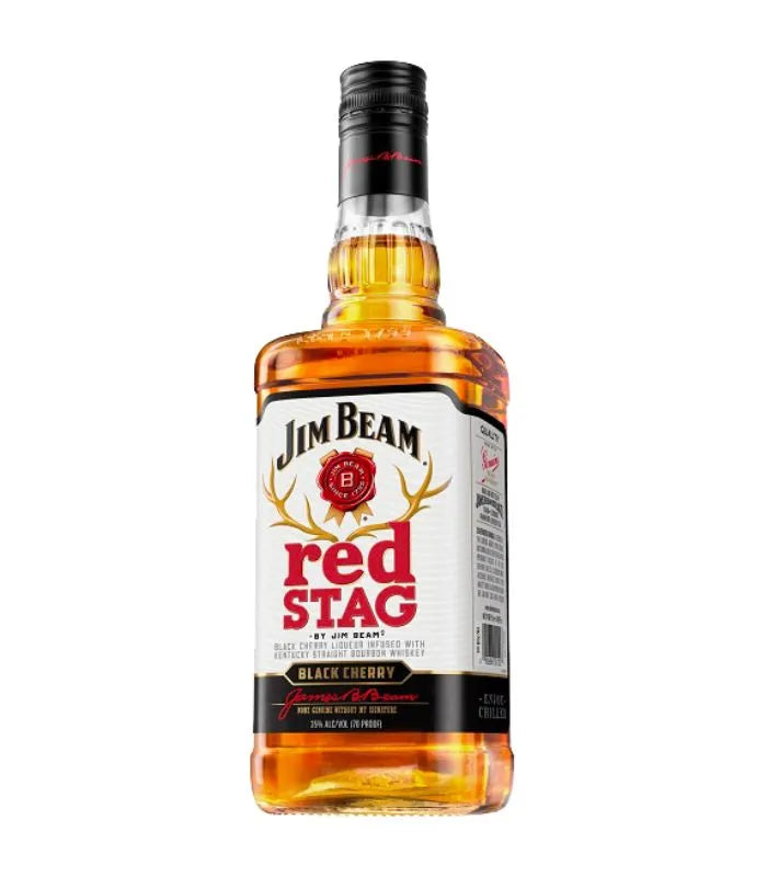 Buy Jim Beam Red Stag Black Cherry Bourbon Online - The Barrel Tap Online Liquor Delivered