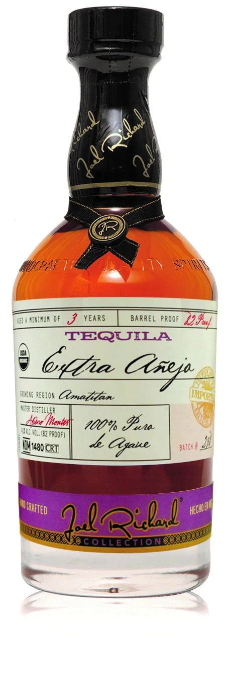 Buy Joel Richard Extra Anejo Organic Tequila Batch 3 750mL Online - The Barrel Tap Online Liquor Delivered