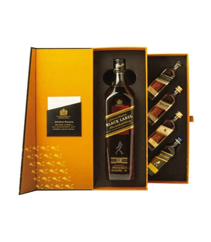 Buy Johnnie Walker Black Label Moments To Share Voice Recorder Gift Set Online - The Barrel Tap Online Liquor Delivered