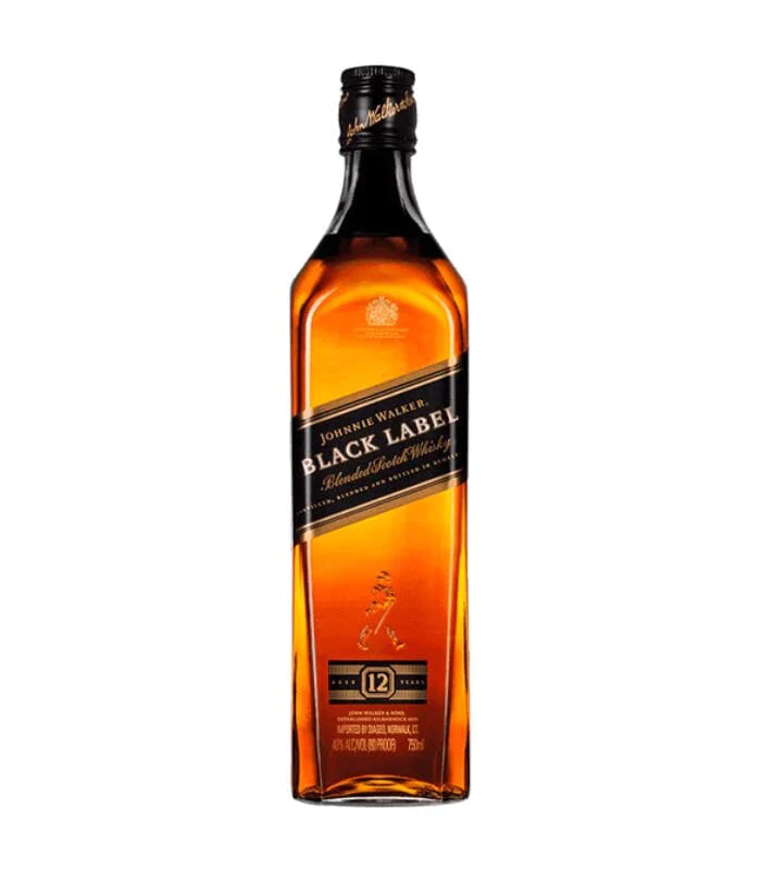 Buy Johnnie Walker Black Label Scotch Whisky Online - The Barrel Tap Online Liquor Delivered