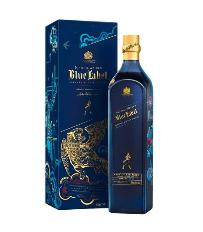 Buy Johnnie Walker Blue Label Year Of The Tiger 2021 Limited Edition 750mL Online - The Barrel Tap Online Liquor Delivered