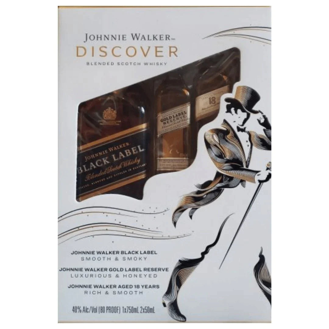 Buy Johnnie Walker Discover Gift Set Online - The Barrel Tap Online Liquor Delivered