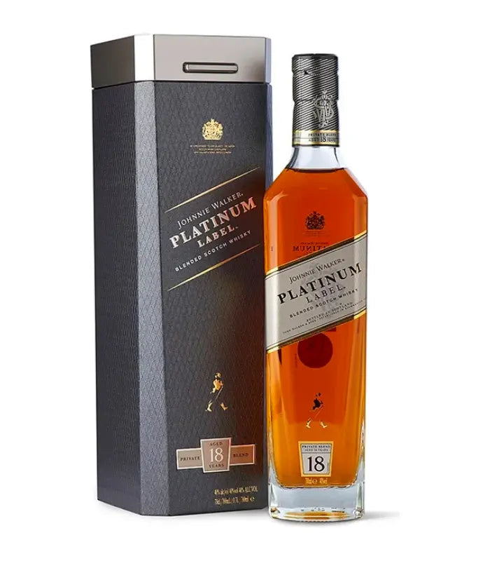 Buy Johnnie Walker Platinum Label 18 Year Old Scotch Whisky 750mL Online - The Barrel Tap Online Liquor Delivered