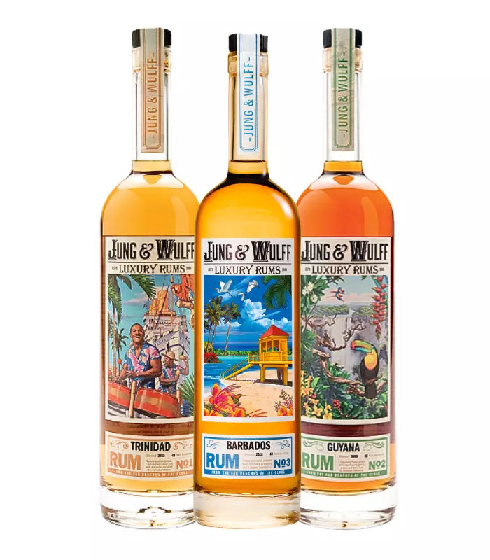 Buy Jung & Wulff Luxury Rum Bundle Online - The Barrel Tap Online Liquor Delivered