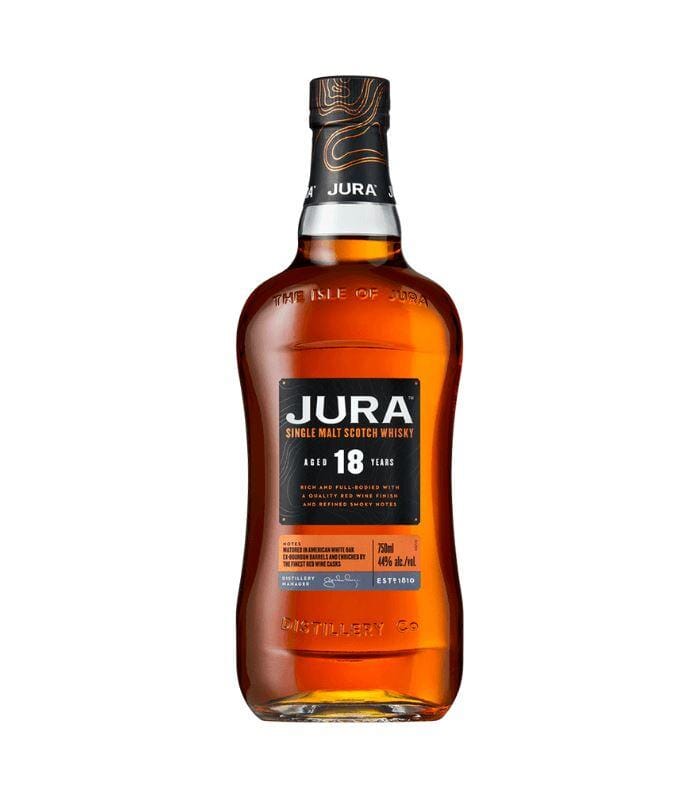 Buy JURA 18 Year Old Single Malt Scotch Whisky 750mL Online - The Barrel Tap Online Liquor Delivered