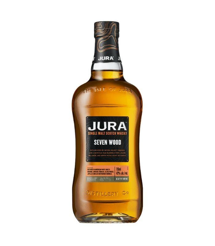 Buy JURA Seven Wood Single Malt Scotch Whisky 750mL Online - The Barrel Tap Online Liquor Delivered