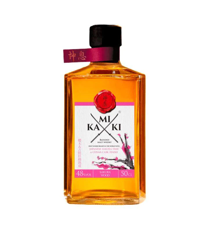 Buy Kamiki Sakura Japanese Whiskey 750mL Online - The Barrel Tap Online Liquor Delivered