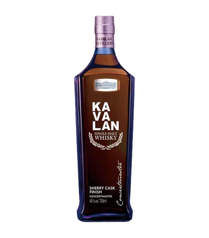 Buy Kavalan Concertmaster Sherry Cask Finish Single Malt Whisky 750mL Online - The Barrel Tap Online Liquor Delivered