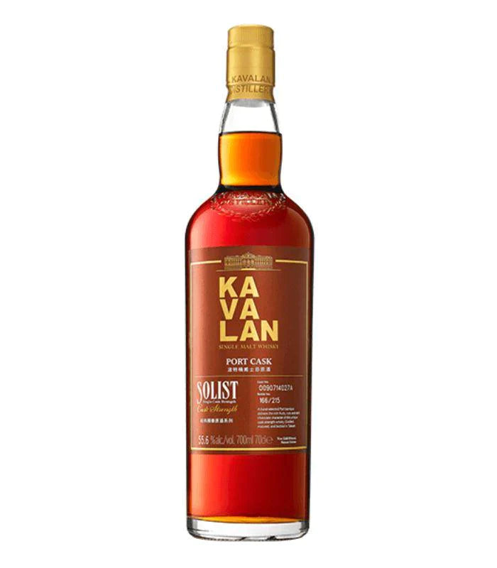 Buy Kavalan Solist Port Single Cask Strength Single Malt Whisky Online - The Barrel Tap Online Liquor Delivered