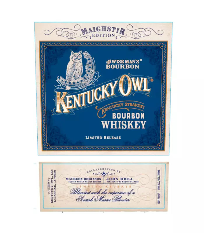 Buy Kentucky Owl Maighstir Edition Kentucky Straight Bourbon Limited Release 750mL Online - The Barrel Tap Online Liquor Delivered