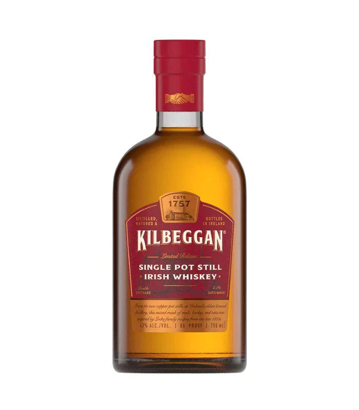 Buy Kilbeggan Single Pot Still Irish Whiskey 750mL Online - The Barrel Tap Online Liquor Delivered