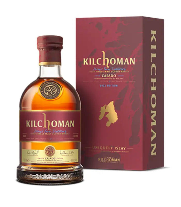 Buy Kilchoman Casado 2022 Limited Edition Single Malt Scotch Whisky 750mL Online - The Barrel Tap Online Liquor Delivered