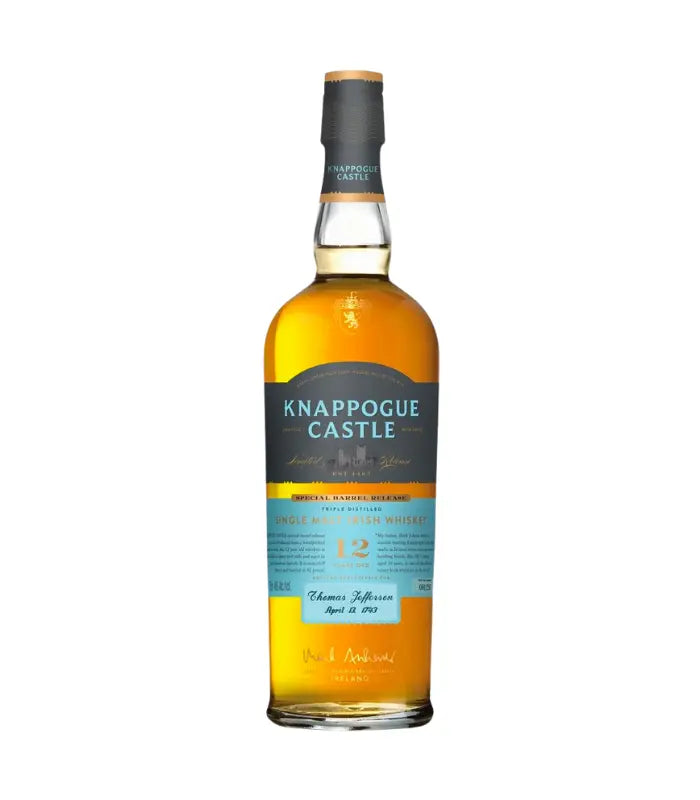 Buy Knappogue Castle 12 Year Old Single Malt Irish Whiskey Special Barrel Release 750mL Online - The Barrel Tap Online Liquor Delivered
