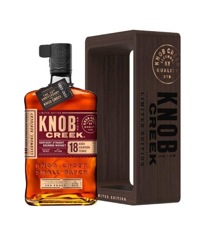 Buy Knob Creek 18 Year Straight Bourbon Whiskey 750mL Online - The Barrel Tap Online Liquor Delivered