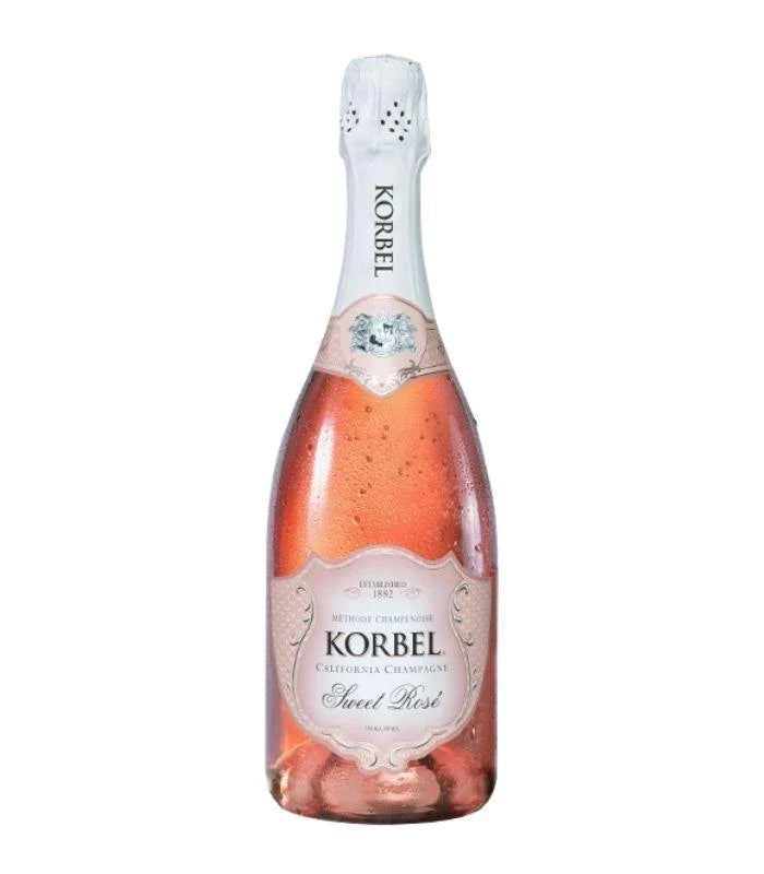 Buy Korbel Sweet Rose California Champagne 750mL Online - The Barrel Tap Online Liquor Delivered