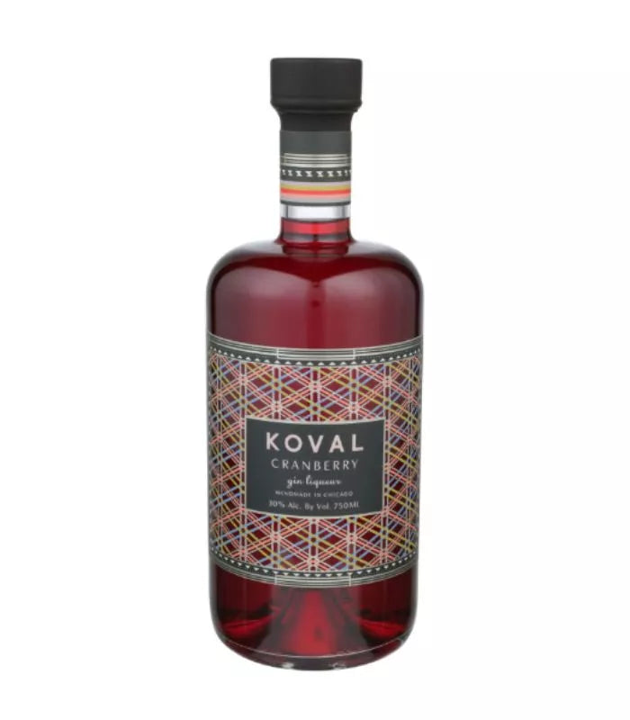 Buy Koval Cranberry Gin Liqueur Made in Chicago 750mL Online - The Barrel Tap Online Liquor Delivered
