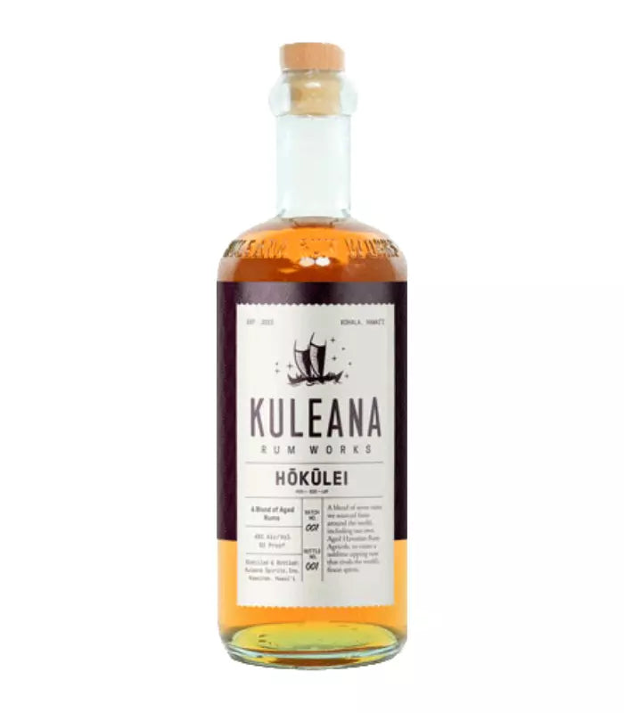 Buy Kuleana Rum Works Hokulei 18 Year Aged Rum 750mL Online - The Barrel Tap Online Liquor Delivered