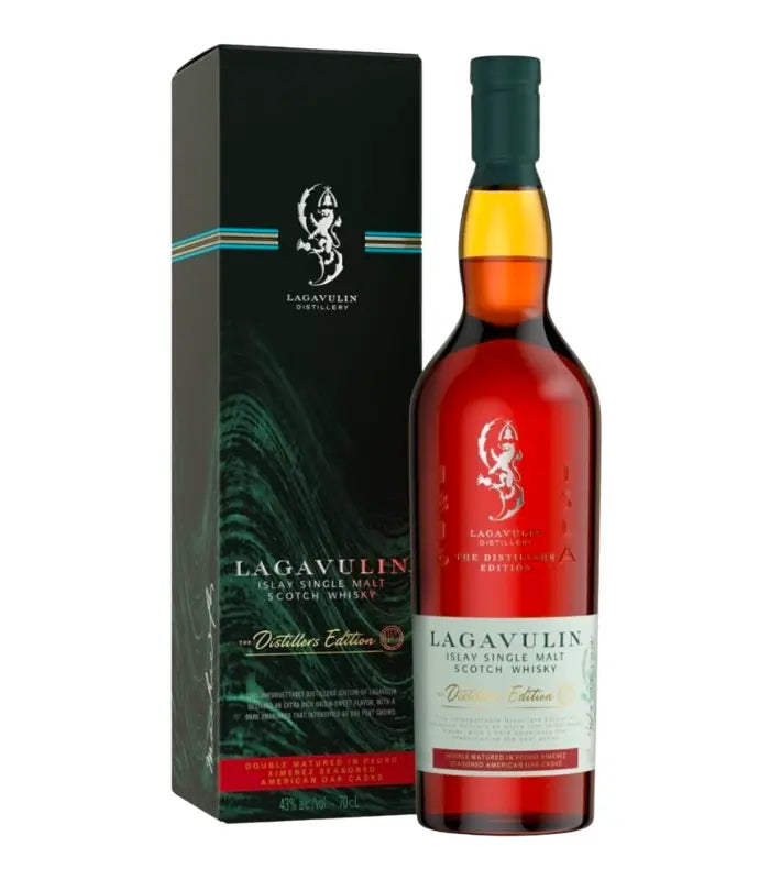 Buy Lagavulin 2022 Distillers Edition Single Malt Scotch Whisky 750mL Online - The Barrel Tap Online Liquor Delivered