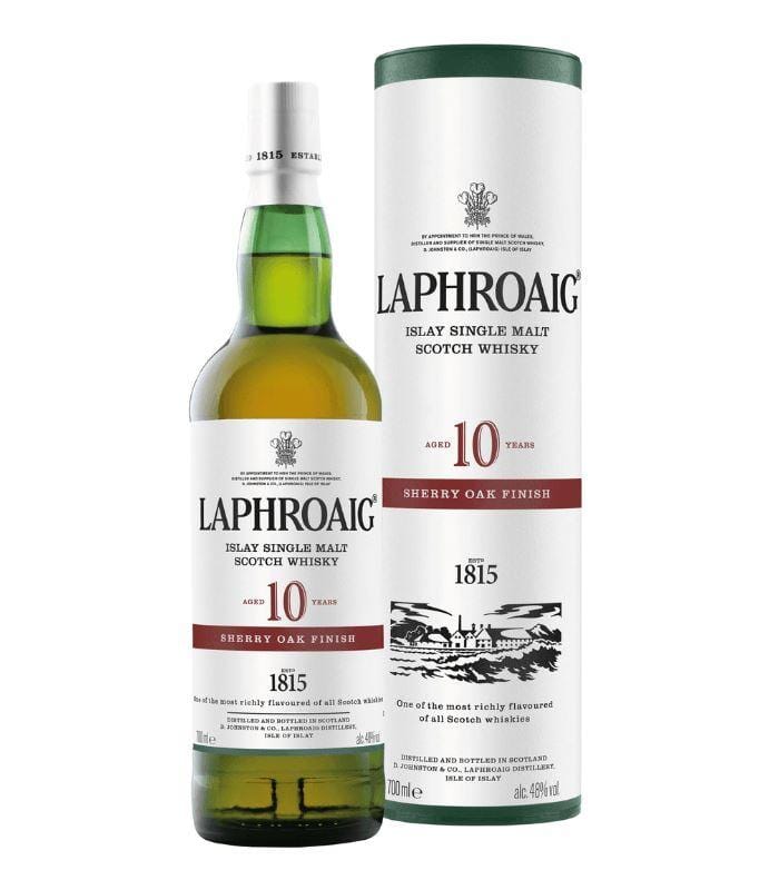 Buy Laphroaig 10 Year Sherry Oak Finish Scotch Whisky 750mL Online - The Barrel Tap Online Liquor Delivered
