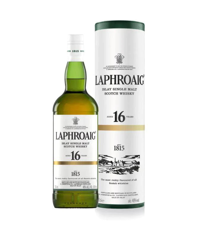 Buy Laphroaig 16 Year Old Cask Strength Scotch Whisky 750mL Online - The Barrel Tap Online Liquor Delivered