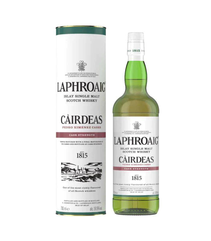 Buy Laphroaig Cairdeas 2021 Pedro Ximenez Casks 750mL Online - The Barrel Tap Online Liquor Delivered