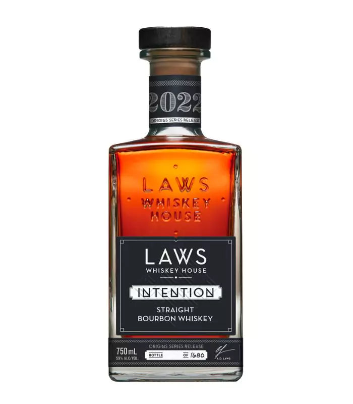 Buy Laws Whiskey House 2022 ORIGINS Series Release INTENTION Bourbon Whiskey 750mL Online - The Barrel Tap Online Liquor Delivered