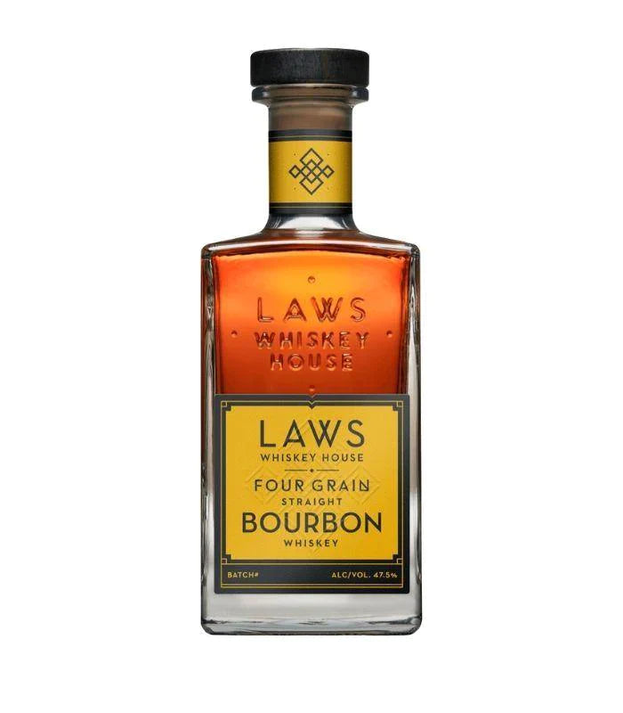 Buy Laws Whiskey House Four Grain Straight Bourbon Whiskey 750mL Online - The Barrel Tap Online Liquor Delivered
