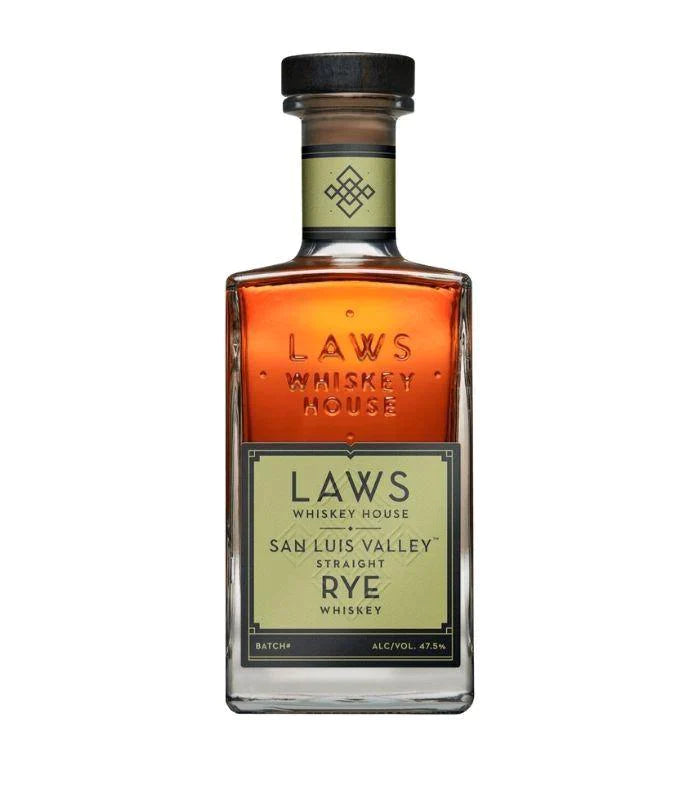 Buy Laws Whiskey House San Luis Valley Straight Rye Whiskey 750mL Online - The Barrel Tap Online Liquor Delivered