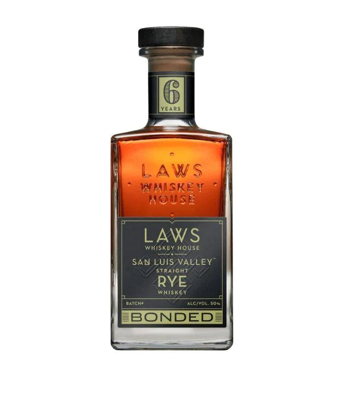 Buy Laws Whiskey House San Luis Valley Straight Rye Whiskey Bonded 750mL Online - The Barrel Tap Online Liquor Delivered