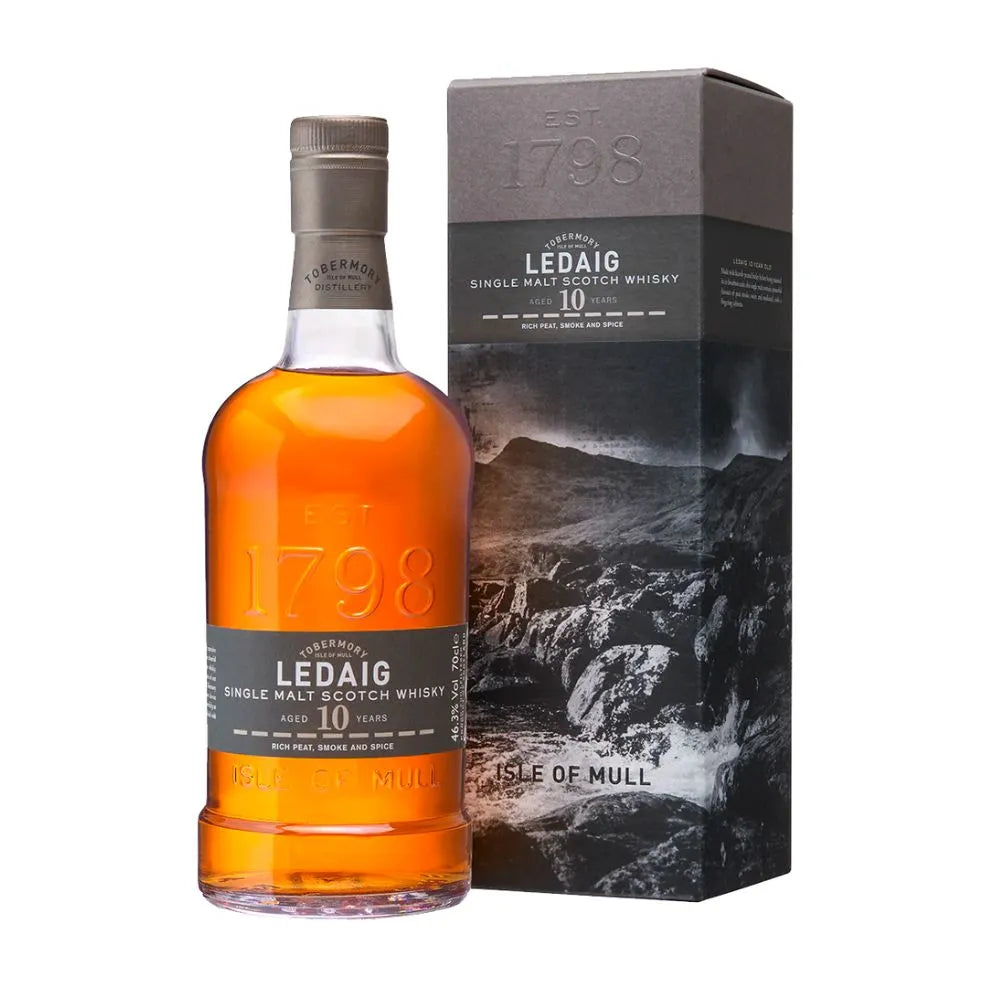 Buy Ledaig 10 Year Old Single Malt Scotch Whisky 750mL Online - The Barrel Tap Online Liquor Delivered
