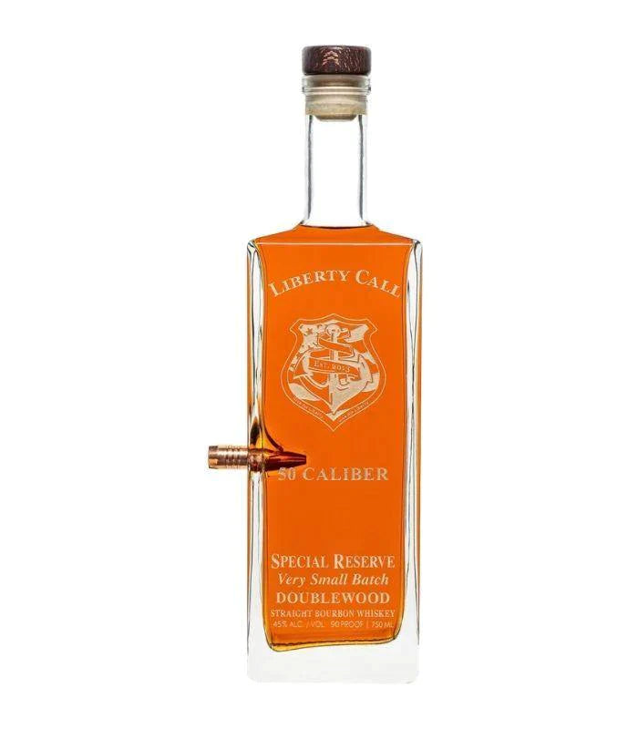 Buy Liberty Call Special Reserve Very Small Batch Doublewood 50 Caliber Bourbon 750mL Online - The Barrel Tap Online Liquor Delivered
