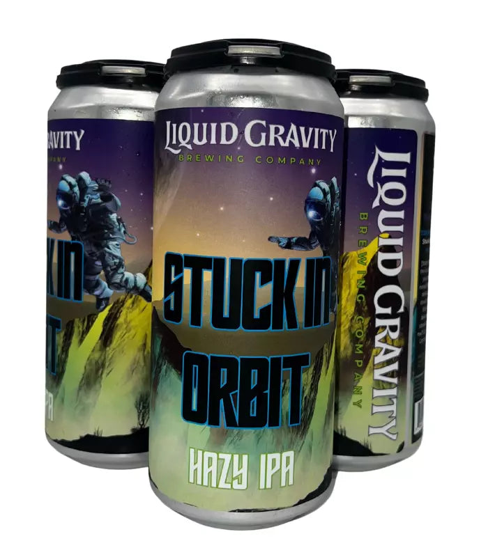 Buy Liquid Gravity Stuck In Orbit Hazy IPA 4-Pack Online - The Barrel Tap Online Liquor Delivered