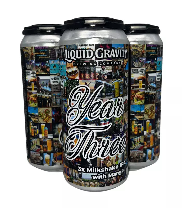 Buy Liquid Gravity Year Three IPA 4-Pack Online - The Barrel Tap Online Liquor Delivered